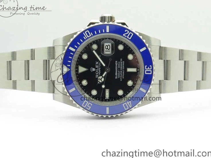 MiroTime 0211 Submariner 41mm 126619 LB BP Maker Black Dial on SS Bracelet A Tailored 2610